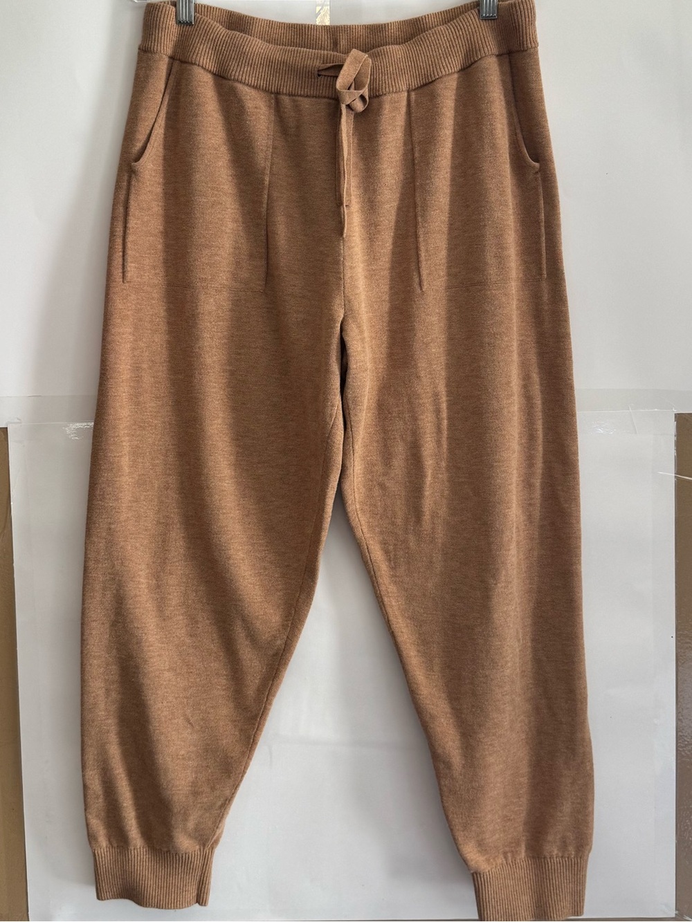 Banana Republic Knit Jogger Pants - Camel Brown comfy cozy